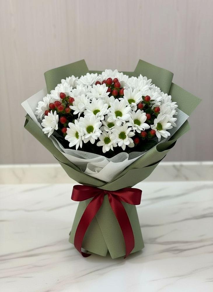 Букет цветов из: Хризантемы в Поселок Зверосовхоза