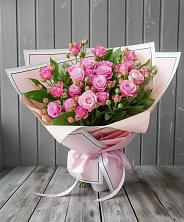Букет Розовый кустик в Поселок Зверосовхоза