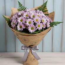 Букет цветов из:  Хризантемы в Поселок Зверосовхоза