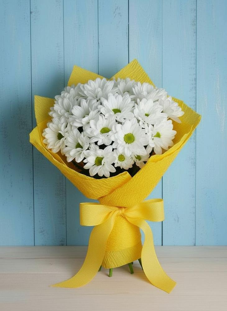 Букет цветов из: Хризантемы в Поселок Зверосовхоза