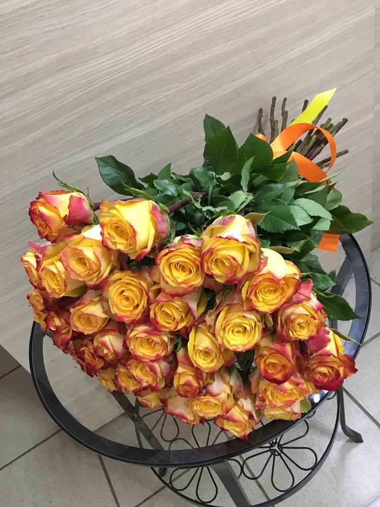 Букет Желтые розы в Поселок Зверосовхоза