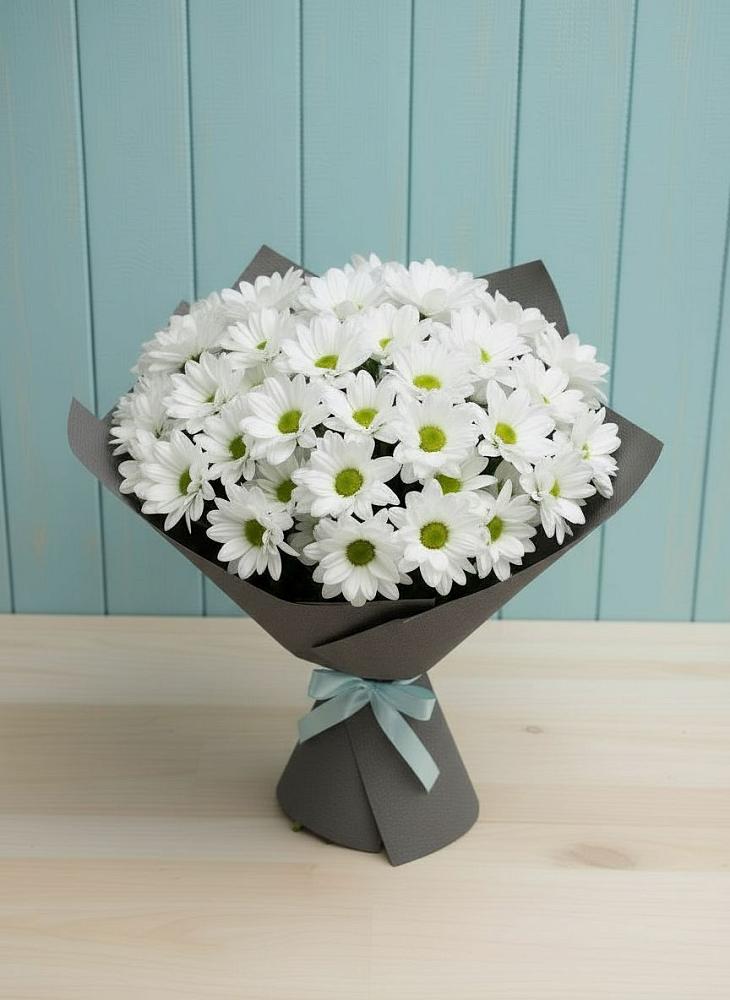 Букет цветов из: Хризантемы в Поселок Зверосовхоза