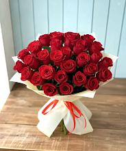 Букет 29 Красных роз в Поселок Зверосовхоза