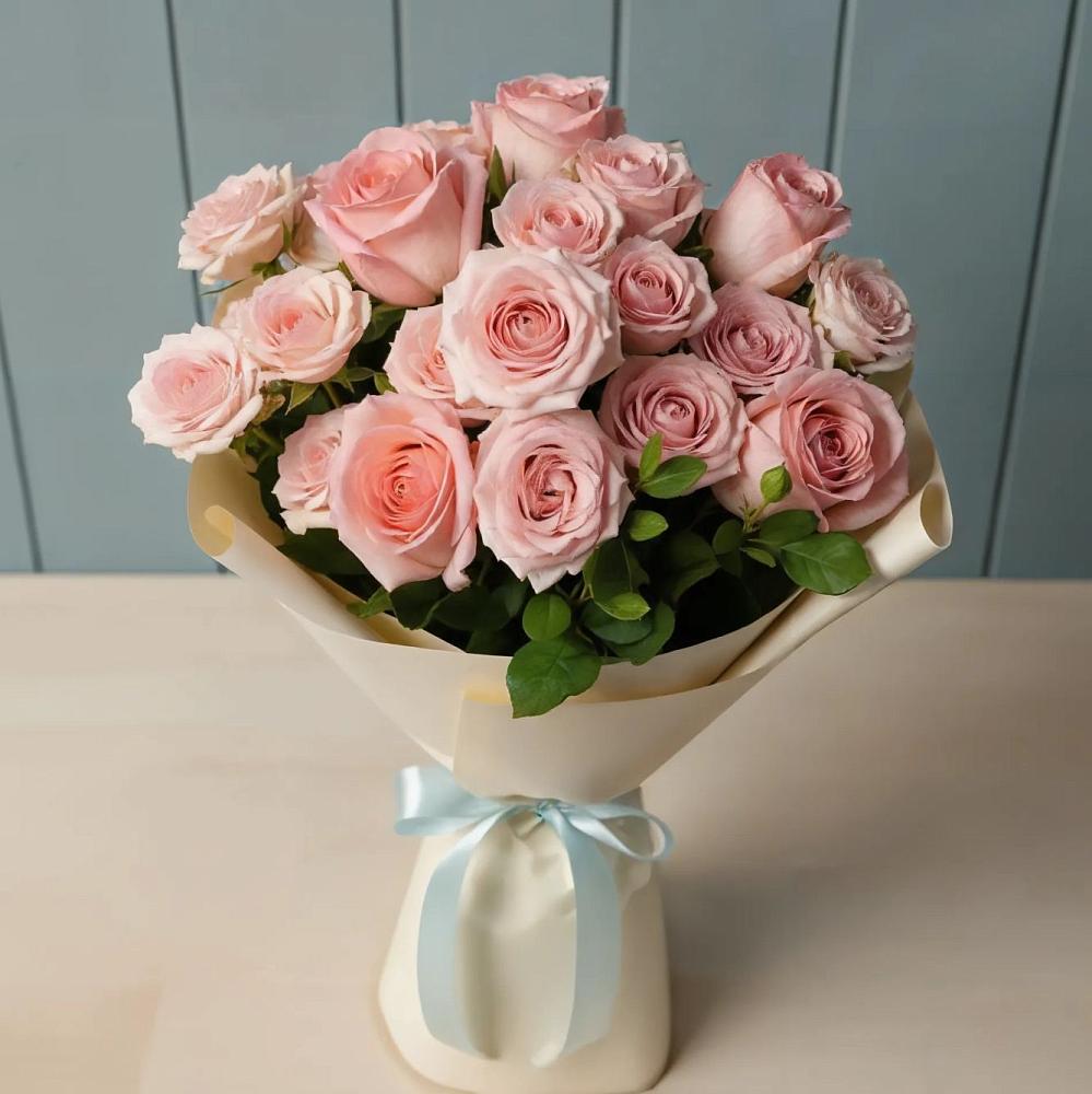 Букет Розовый шарм в Поселок Зверосовхоза