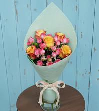 Букет цветов из:  Розы в Поселок Зверосовхоза
